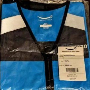 New Amazon Vest XS/SM Extra Small/ Small DSP Flex Delivery Driver new in Plastic